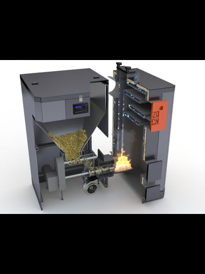 Пеллетный котёл серии BIOPELLET/ DOZATECH P - 25 кВт