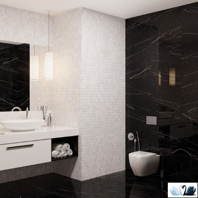 Керамогранит Staro Oasis Conical Black 60х60 см глянцевый