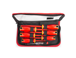 Набор диэлектрических отверток НИО-2207 серия СЛИМ для работ под напряжением до 1000 В