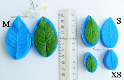 "Лист черемухи" Силиконовый молд (вайнер)