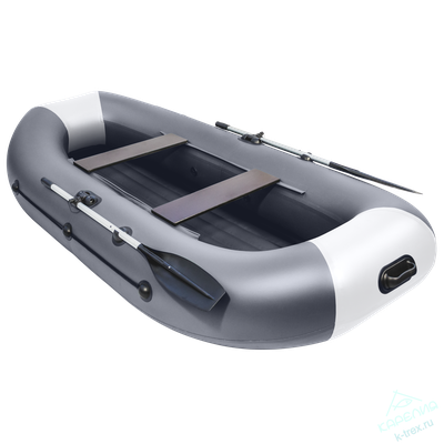 Лодка ПВХ Мастер Лодок Таймень LX290НД Графит / Св.Серый