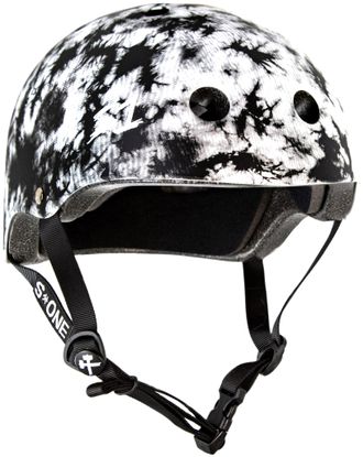 Купить защитный шлем S1 (BLACK AND WHITE TIE-DYE) в Иркутске