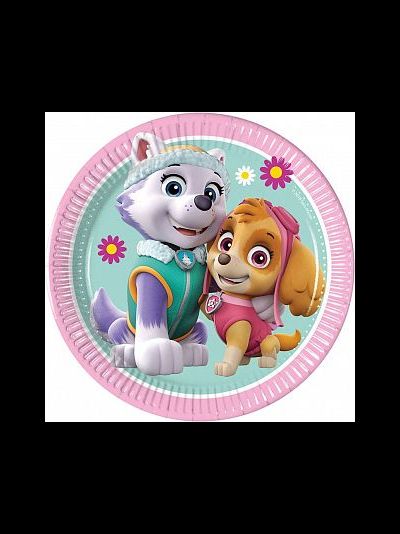 Тарелки &quot;Щенячий Патруль (дизайн для девочек)&quot; / Paw Patrol (Girl Design)