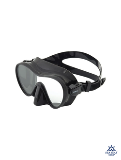 Маска для дайвинга с трубкой Sargan Агидель BLACK, комплект