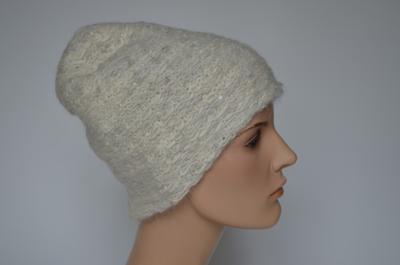 Шапка бини Vizio SS 1327  CY белая