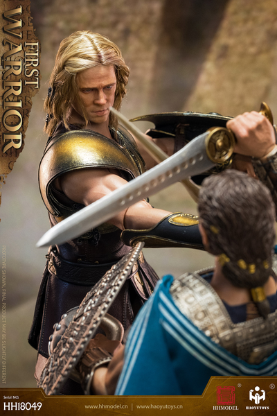 Ахиллес (Брэд Питт, "Троя") - КОЛЛЕКЦИОННАЯ ФИГУРКА 1/6 scale Empire Legion Trojan Horse Massacre Greek First Warrior War Version (HH18049) - HHMODEL & HAOYUTOYS