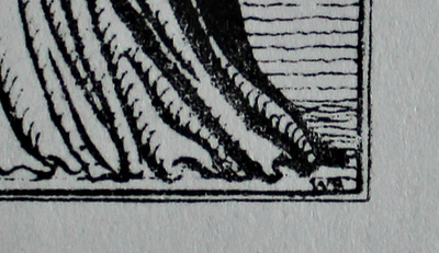 "экслибрис Б. Н. А." ксилография 1970-е годы