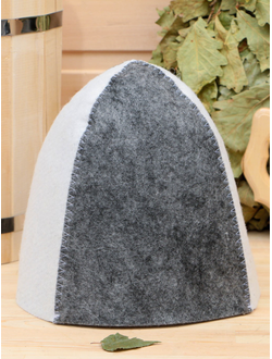 Шапка банная «Классическая» комбинированная