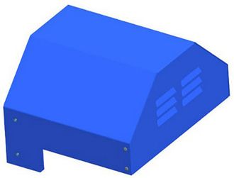 Systemair WSD PRF. Кожух для защиты электродвигателя