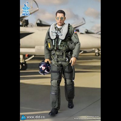 ПРЕДЗАКАЗ - Пит Митчелл (Том Круз, "Топ Ган: Мэверик") - Коллекционная фигурка 1/12 The US Navy Fighter Weapons School Instructor F/A-18E Pilot – Captain Mitchell (XM80031) - DID ?ЦЕНА: 11200 РУБ.?