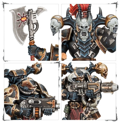 Warhammer: Chaos Space Marines Legionaries