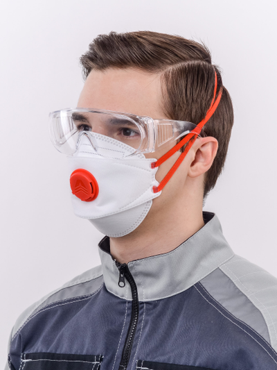 Трехпанельный респиратор DSK 3D 5522 НК