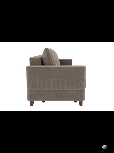 ЕвроМагнат Ф / диван - кровать (велюр тенерифе хумус)