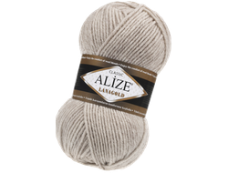 Lanagold (Alize) пряжа цвет № 152 бежевый меланж
