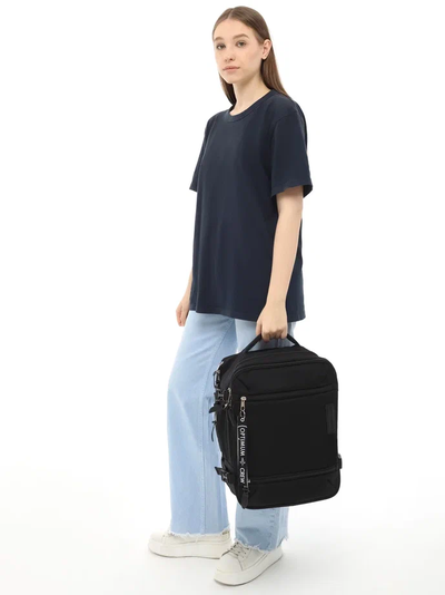 Рюкзак Сумка ручная кладь 40x30x20 Optimum RL, кордура черный