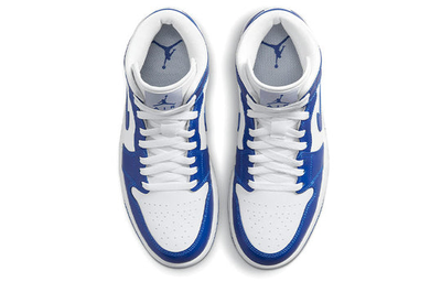 спортивные женские кроссовки Nike Air Jordan 1 Womens Mid 'Kentucky Blue' BQ6472-104
