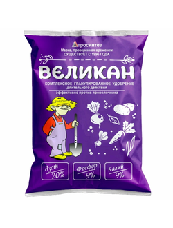 "Великан" 20-9-9 удобрение, 1 кг