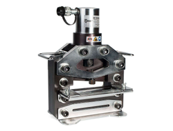 Пресс гидравлический для резки шин ШР-150 серия NEO (шинорез) гильотинный с прямым лезвием