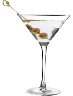 Бокал для мартини 210 мл, H 172 мм, D 116 мм, COCKTAIL