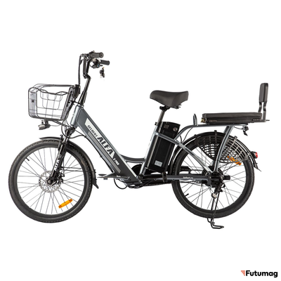 Электровелосипед Gelbert ALFA 2 PRO серый