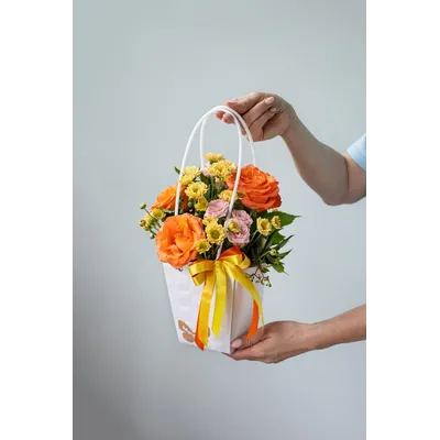 Цветочная композиция учителю / воспитателю № 850