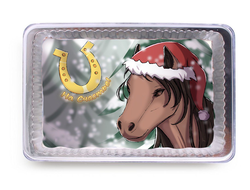 Лошадки в колпаке "Подкова: на счастье!" 140 грамм