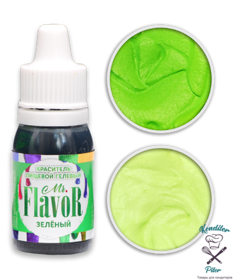 Краситель Mr.Flavor гелевый Зеленый, 10 гр