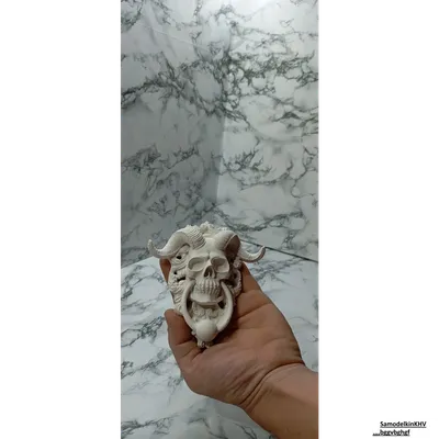 Панно Череп