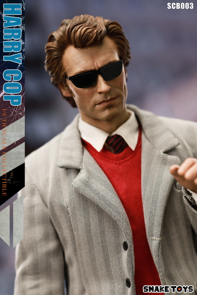 ПРЕДЗАКАЗ - Гарри Каллахан (Клинт Иствуд, "Грязный Гарри")  - Коллекционная фигурка 1/6 Police series classic Harry Cop (SCB03) - SNAKE TOYS ?ЦЕНА: 19900 РУБ.?