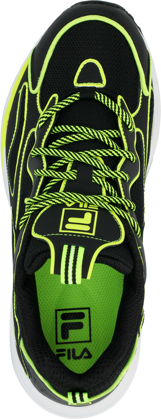 Кроссовки FILA RAY TRACER NEON Черно-зеленые женские (36-41)
