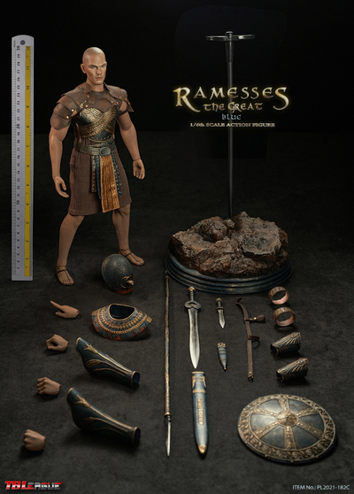 Фараон Рамзес Великий (в синем) - КОЛЛЕКЦИОННАЯ ФИГУРКА 1/6 Ramesses the Great - Blue (PL2021-182C) - TBLeague