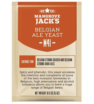 Дрожжи Mangrove Jack's Belgian Ale M41, 10 г