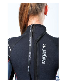 Гидрокостюм неопрен 3мм Sargan "NERO" Long lady р.S