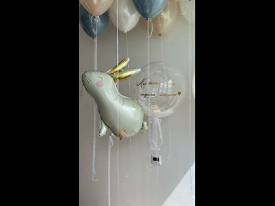Шарики на выписку малыша