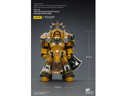 Претор Имперских Кулаков в броне Тартарос (Warhammer Horus Heresy) - КОЛЛЕКЦИОННАЯ ФИГУРКА 1/18 Imperial Fists Legion Praetor in Tartaros Terminator Armour  (JT03295) - JOYTOY