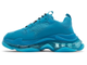 Balenciaga Triple S Sneaker Clear Sole Blue женские