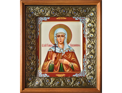 Емилия (Эмилия) Кесарийская (Каппадокийская), святая преподобная. Рукописная икона .