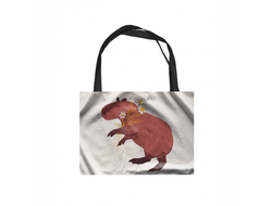 Сумка-шоппер горизонтальная Капибара, Kapibara-san №6