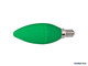 Ecola LED Color B37 6w Green E14