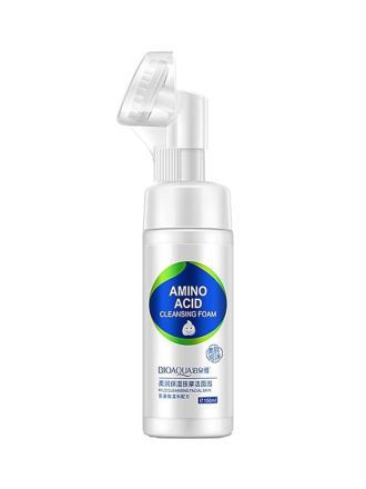 Массажная мусс-пенка для умывания лица с аминокислотами и щеточкой Bioaqua Amino Acid Cleansing Foam