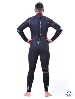 Гидрокостюм неопрен 3мм Sargan "NERO" Long men р.XXL