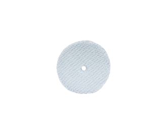 Жесткий полировальный диск из натуральной овчины, диметр: 80/90 мм, голубой BW100H