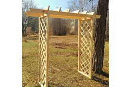 Перголы, шпалеры, деревянные решетки