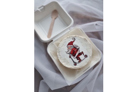 Бенто торт "Дед мороз"