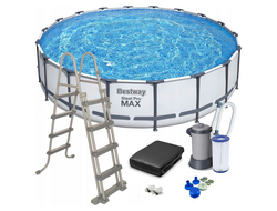 Каркасный бассейн Bestway Steel Pro Max 549х122 см (56462)