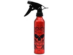 Алюминиевый спрей-батл AVA Skull Tattoo Bottle Red