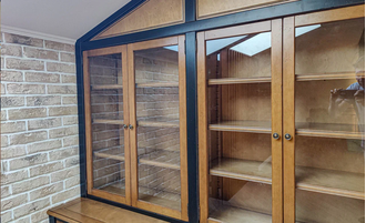 Встроенный шкаф на мансарду.