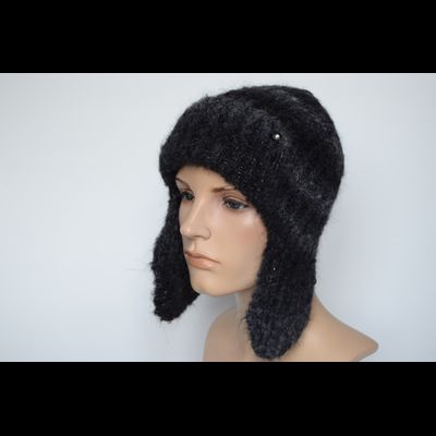 Шапка ушанка Vizio 200 UO черная