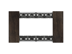 Bticino KA4804LG, Рамка 4 модуля, NOCE (ОРЕХ), Living Now