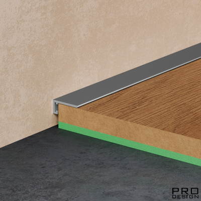 Щелевой плинтус PRO DESIGN MINI 7067  Анодированный